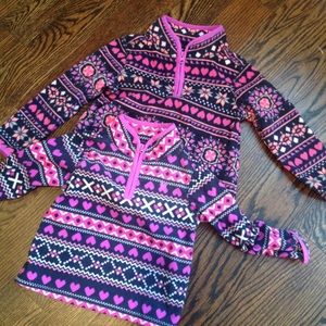 Toddler girl fleece sweaters